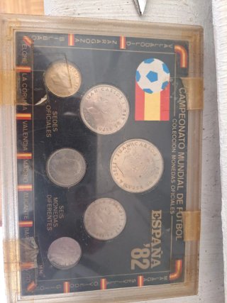 Monedas Mundial Fútbol España 82 Colección
