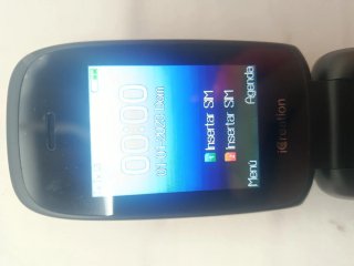 Teléfono Móvil Táctil Negro