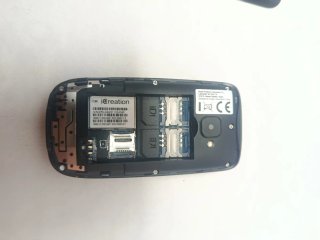Teléfono Móvil Táctil Negro