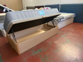 Cama canapé 90x180 madera roble cambrian