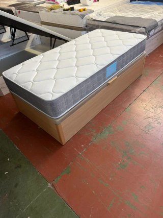 Cama canapé 90x180 madera roble cambrian