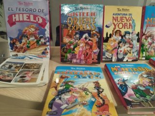 Colección de libros club de tea entretenidos niños