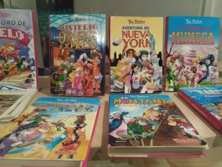 Colección de libros club de tea entretenidos niños