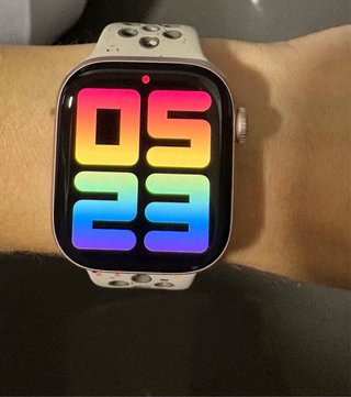 Apple Watch Series 10 Nike Rosa/Plata