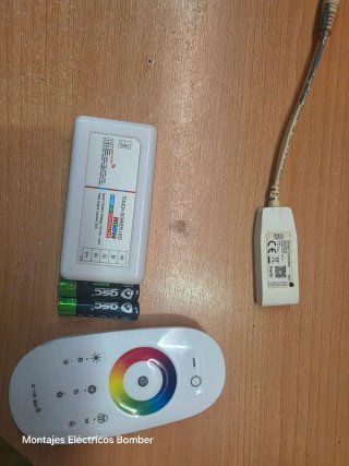 Controlador LED RGBW Táctil 2.4G RF