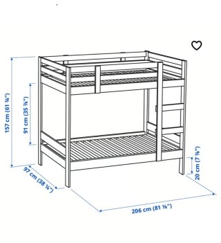 Litera MYDAL Ikea Madera