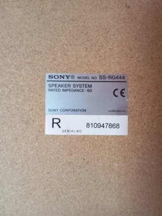 Altavoces Sony 3 vías