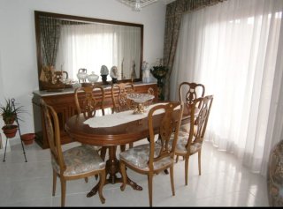 Mesa y 6 Sillas Comedor Madera