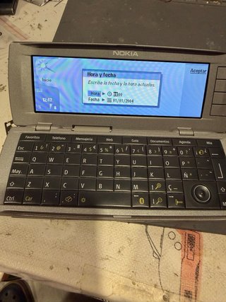 Nokia 9500 Plata