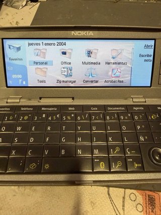 Nokia 9500 Plata