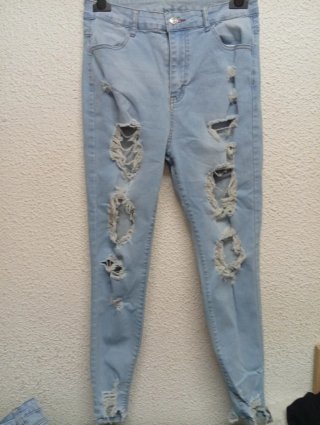 2 Vaqueros Rotos Talla 40 y 42
