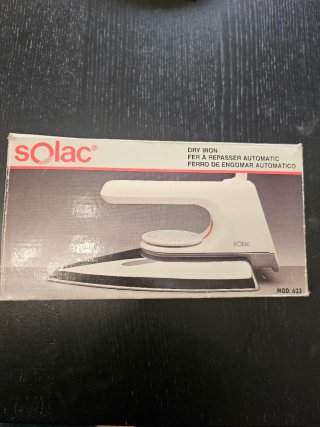 Plancha Solac Vintage Mod. 623