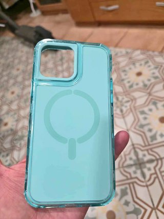 Funda iPhone Transparente Azul