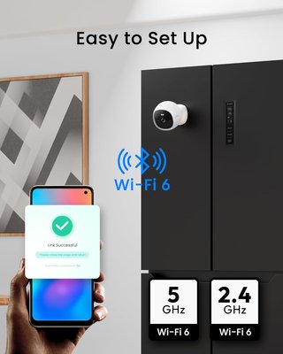 YOUKEY S320 Cámara WiFi Dual 2.5K magnética IP65
