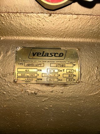 Generador 50 kva Diter