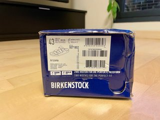 Sandali Birkenstock 43 Neri Nuovi
