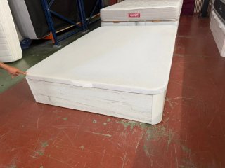 Cama Canapé Madera Blanco Ártico 135x190