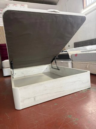 Cama Canapé Madera Blanco Ártico 135x190