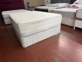 Cama Canapé Madera Blanco Ártico 135x190