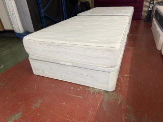 Cama Canapé Madera Blanco Ártico 135x190