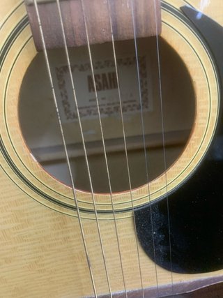 Chitarra Acustica Asahi Amplificata