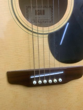 Chitarra Acustica Asahi Amplificata