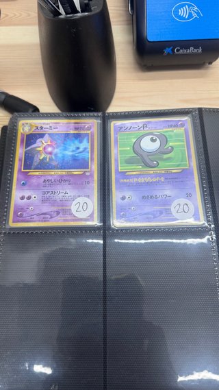Cartas Pokémon japonesas antiguas