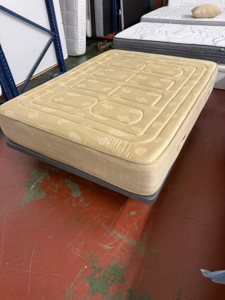 Colchón Aspol 150x200 + Base Tapizada 3D