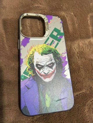 Funda iPhone Joker Morado Verde