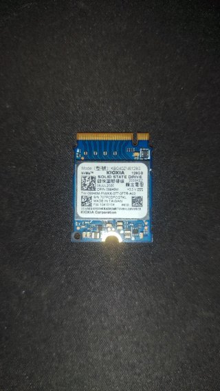 SSD Kioxia 128GB M.2 NVMe