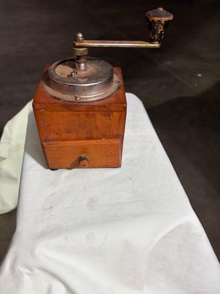 Macina Caffè Legno Vintage