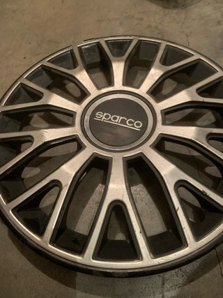 Tapacubos Sparco 15 pulgadas. 1 unidad