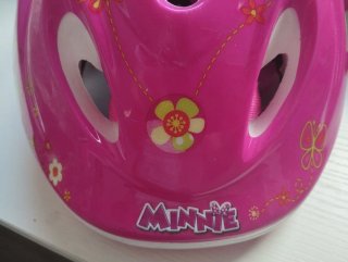Casco bici niña Minnie