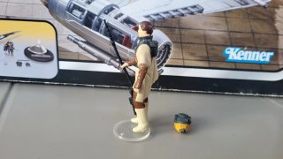 Leia Boushh Vintage, Arma y casco Bootle