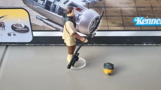 Leia Boushh Vintage, Arma y casco Bootle