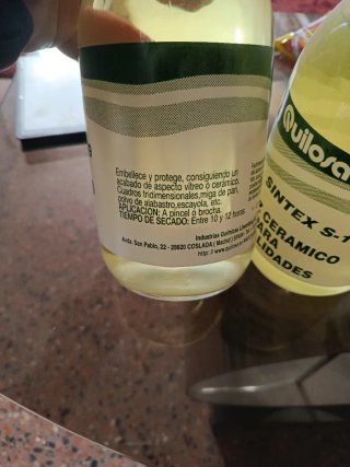 Barniz Quilosa 1 litro Cerámico