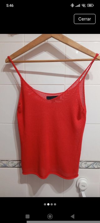 Top Zara Talla Única Nuevo