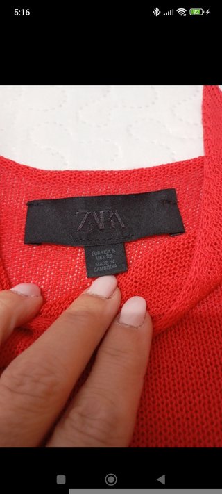 Top Zara Talla Única Nuevo