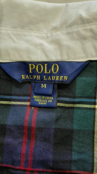 Vestido niña Polo Ralph Lauren cuadros