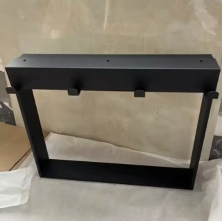 Estante Ducha Negro Doble Cara