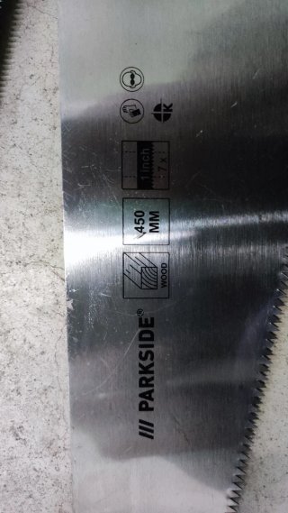 2 Sierras de Mano Parkside