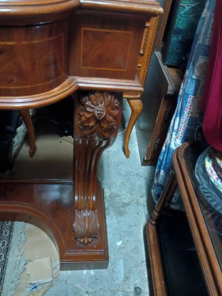 Consola Antigua Madera Maciza