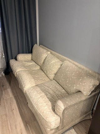 Sofá 3 plazas y 2 sillones tela