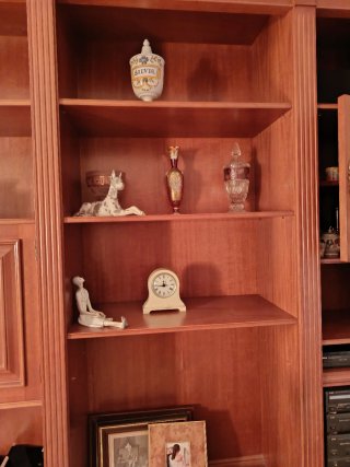 Restos de objetos de piso