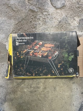 Barbacoa Portátil Carbón Negra