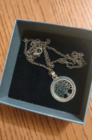 Collana Albero della Vita con strass