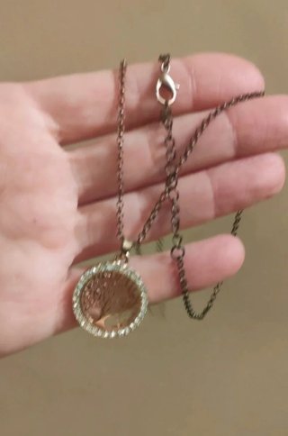 Collana Albero della Vita con strass
