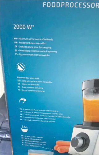 Procesador Alimentos Cecotec Paprika 2000