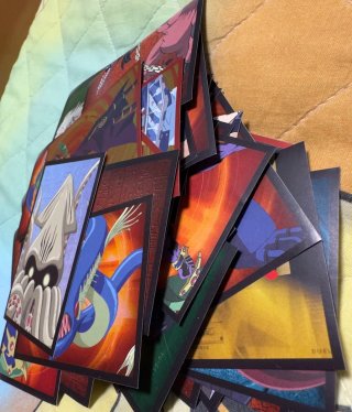 Lotto 109 carte Panini Yu-Gi-Oh!