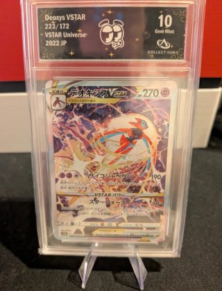 Carta Pokémon Deoxys VSTAR 223/172 Gem-Mint 10